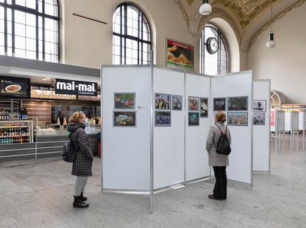DVF Ausstellung Bahnhof Dresden-Neustadt - 014